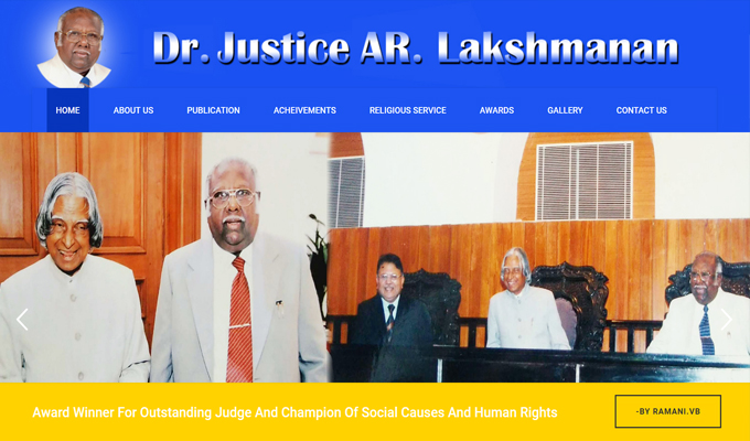 Dr Justice AR.Lakshmanan